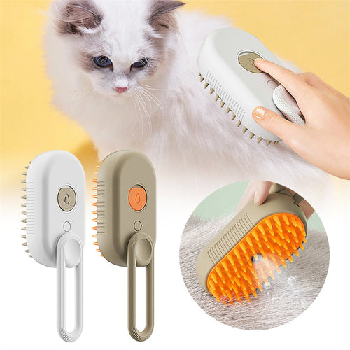 3-in-1 Steamy Grooming Brush