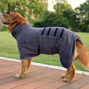 Microfiber Dog Drying Robe